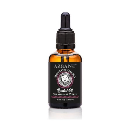 Szakállápoló Olaj | Geránium - Citrus | 15 ml